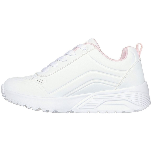 Pantofi sport copii Skechers Uno Lite - Easy Zip 310387L-WHT - poza 5