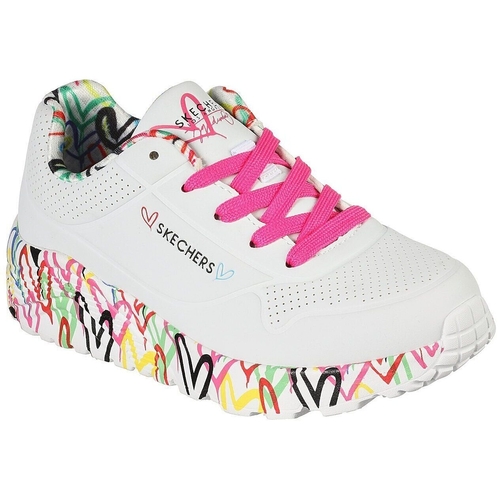 Pantofi sport copii Skechers Uno Lite - Lovely Luv 314976L-WMLT - poza 3
