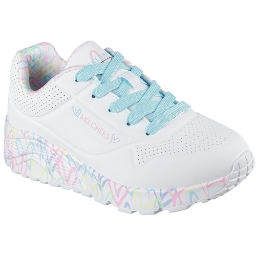 Pantofi sport copii Skechers Uno Lite - Lovely Luv 314976L-WPTQ - poza 1