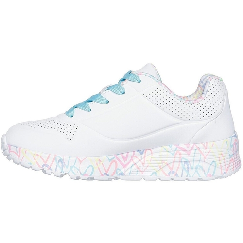 Pantofi sport copii Skechers Uno Lite - Lovely Luv 314976L-WPTQ - poza 4