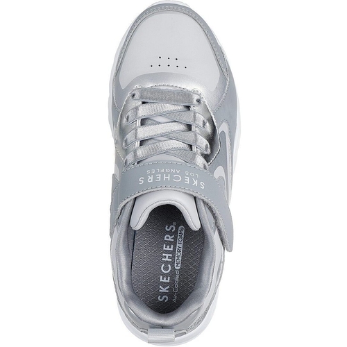 Pantofi sport copii Skechers Uno Lite-metallic Burst 310380L-GYSL - poza 2