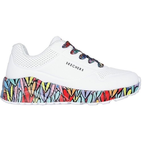 Pantofi sport copii Skechers Uno Lite-subtle Love 314088L-WMLT - poza 3