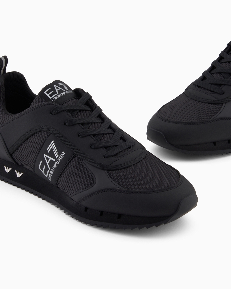 Pantofi sport EA7 BLACK & WHITE CARBON - poza 2