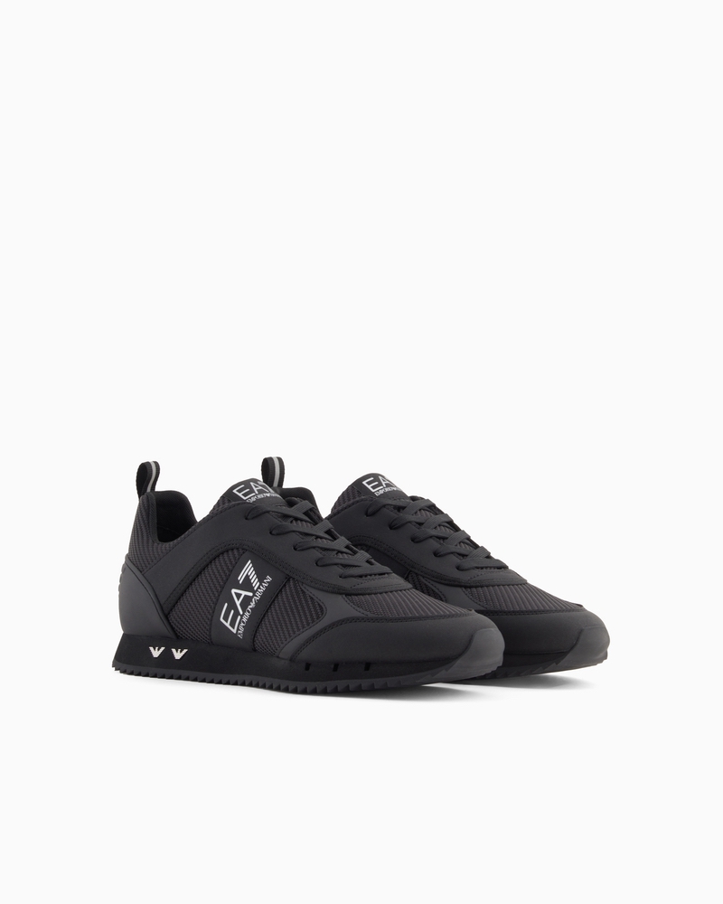 Pantofi sport EA7 BLACK & WHITE CARBON - poza 4