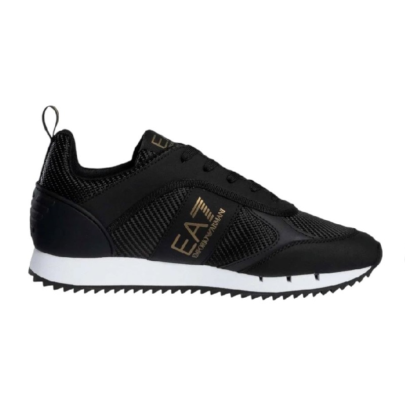 Pantofi sport EA7 BLACK & WHITE CARBON