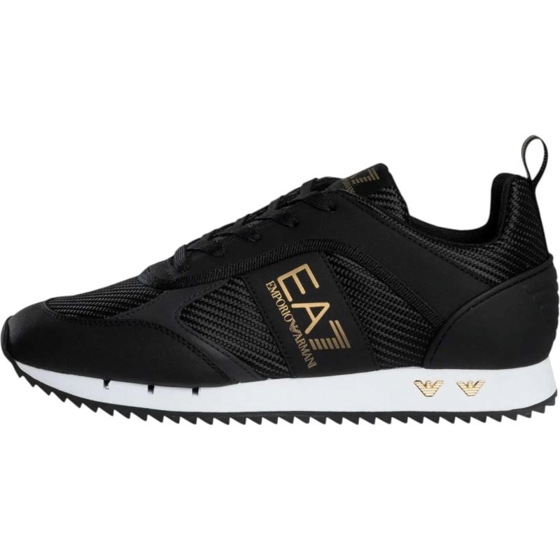 Pantofi sport EA7 BLACK & WHITE CARBON - poza 2