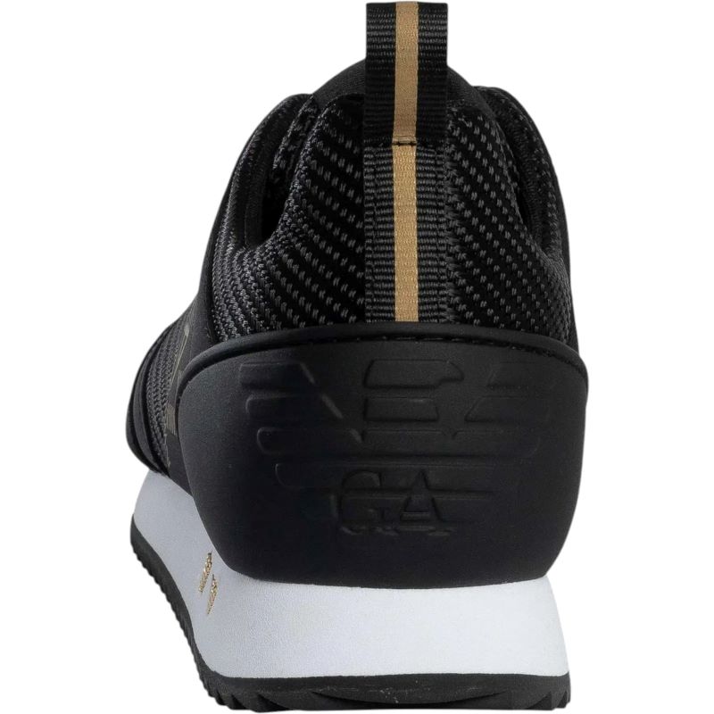 Pantofi sport EA7 BLACK & WHITE CARBON - poza 3
