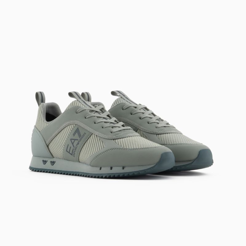 Pantofi sport EA7 BLACK & WHITE CARBON - poza 2
