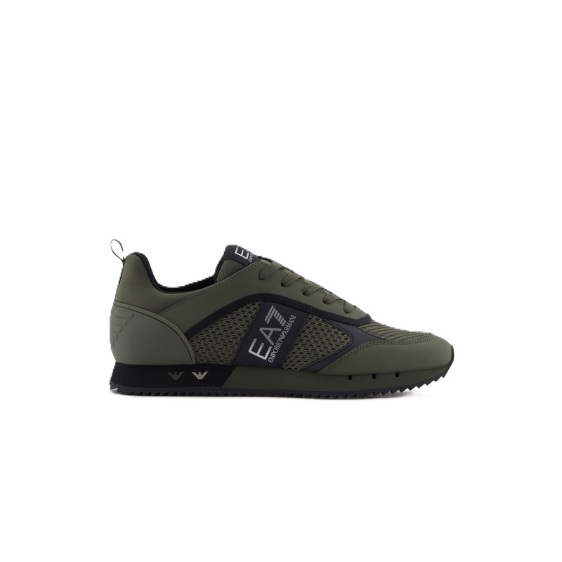 Pantofi sport EA7 BLACK & WHITE LACES - poza 1