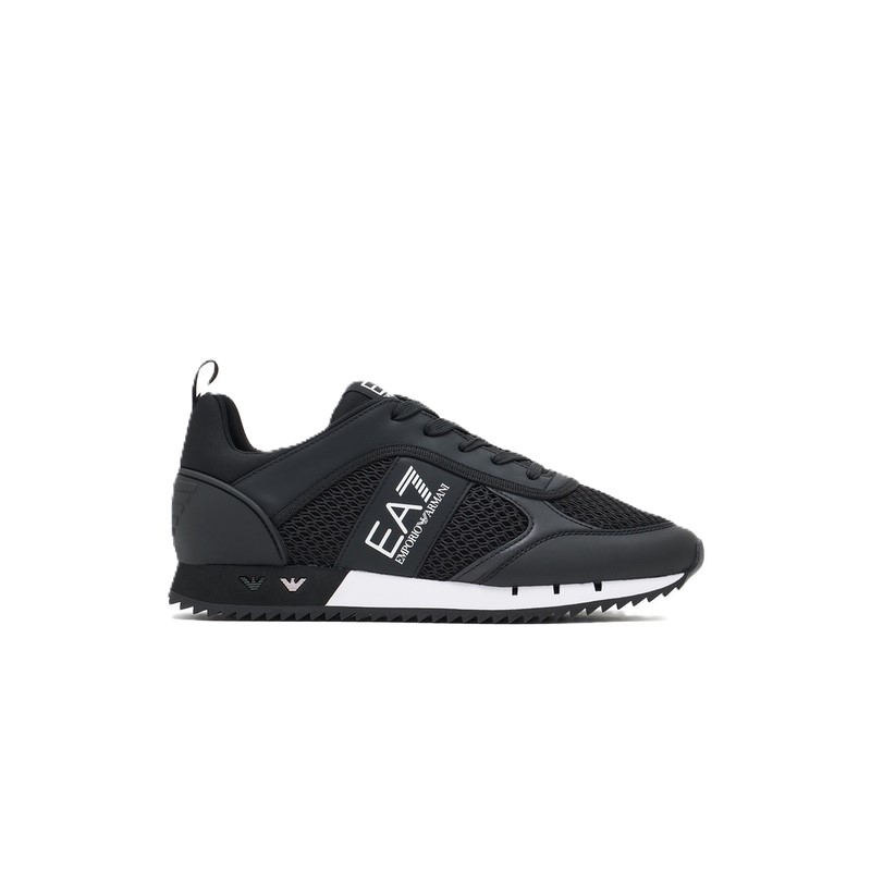 Pantofi sport EA7 BLACK & WHITE LACES - poza 1