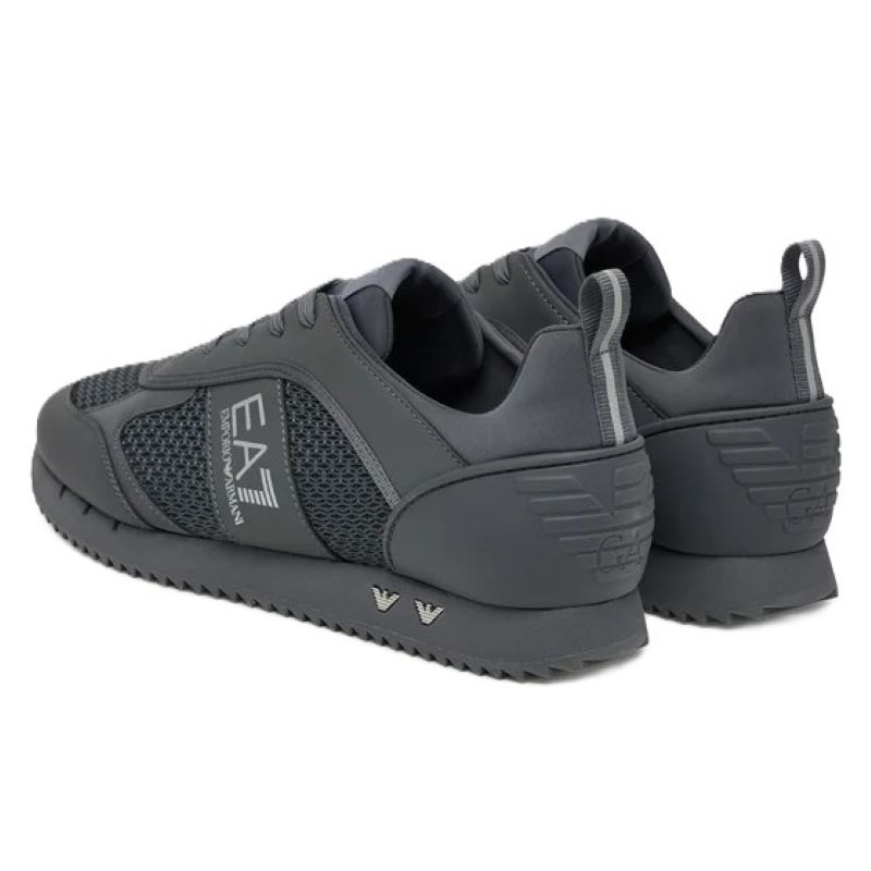 Pantofi sport EA7 BLACK & WHITE LACES - poza 2