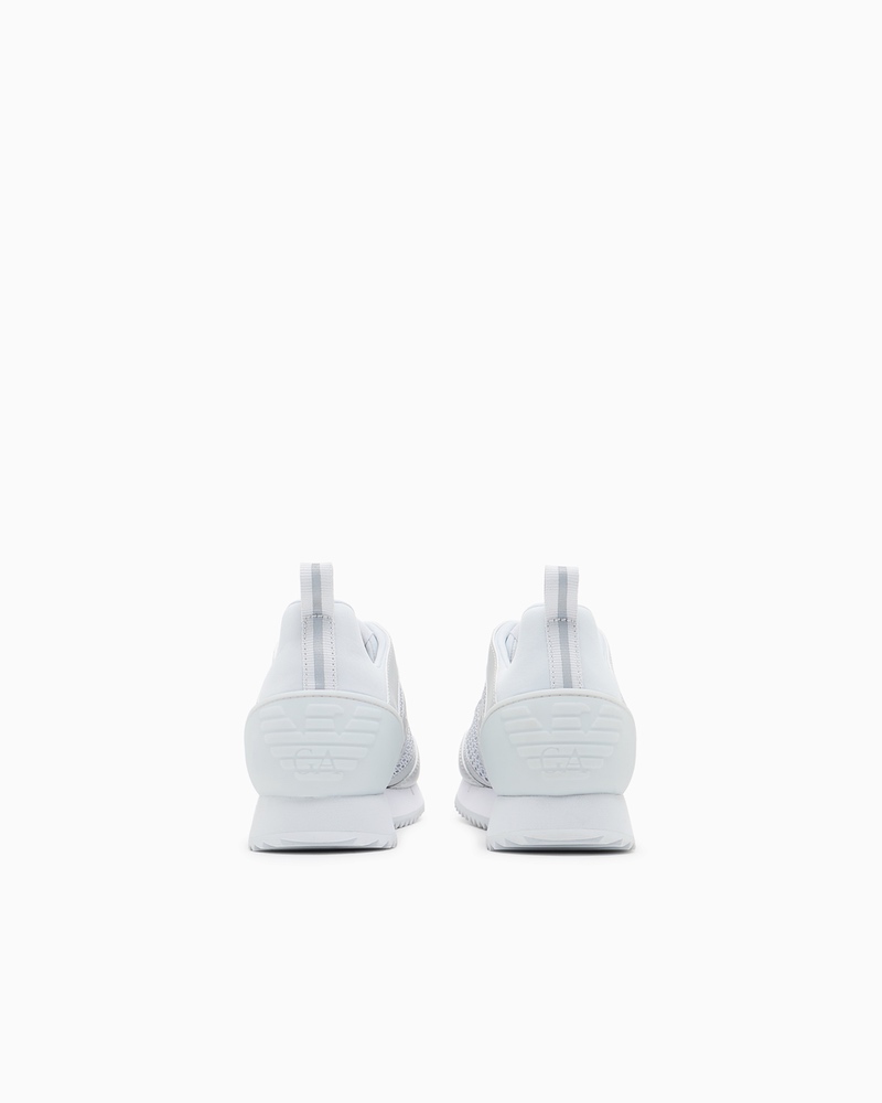 Pantofi sport EA7 BLACK & WHITE LACES - poza 5