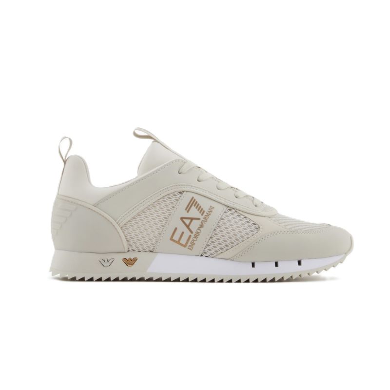 Pantofi sport EA7 BLACK & WHITE LACES - poza 1
