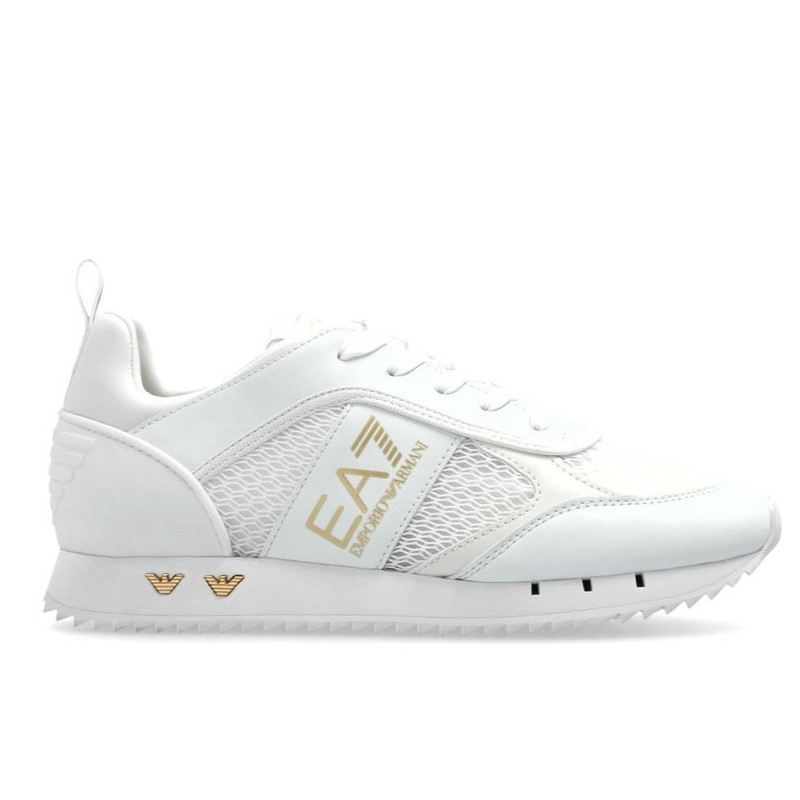 Pantofi sport EA7 BLACK & WHITE LACES