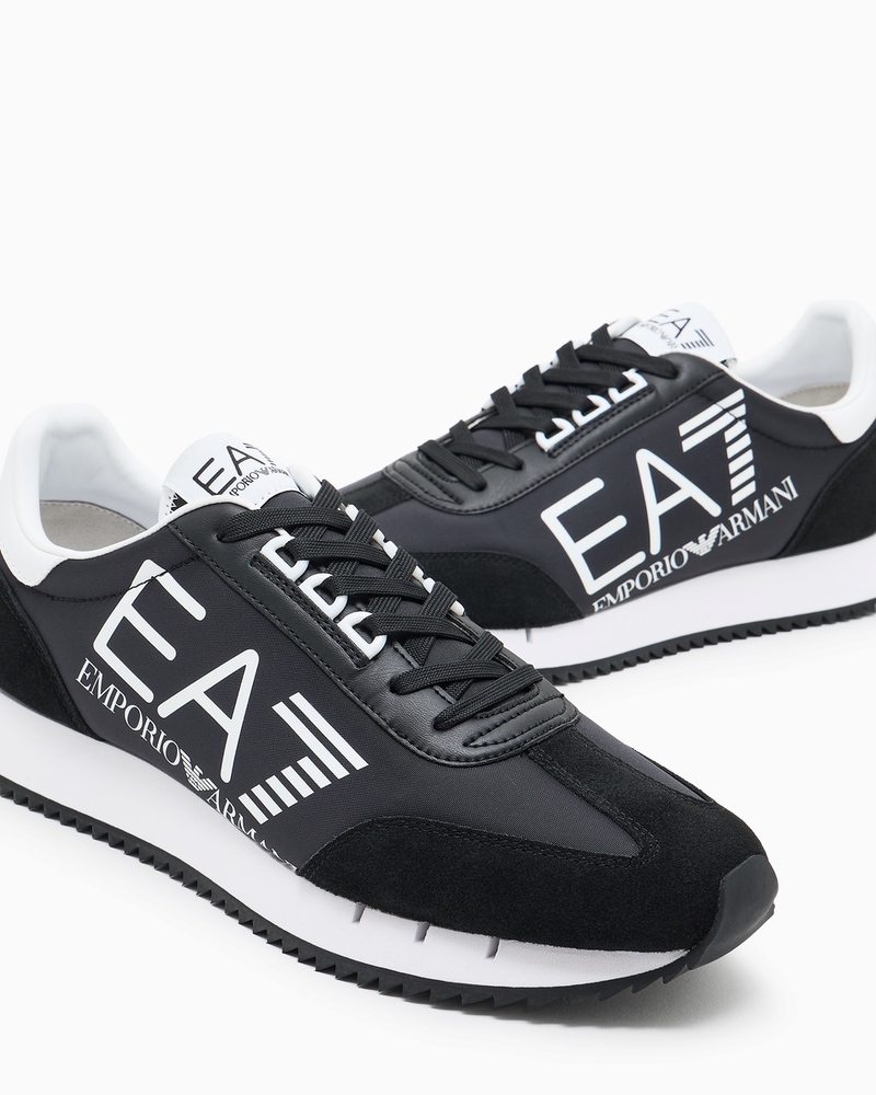 Pantofi sport EA7 BLACK&WHITE VINTAGE - poza 3