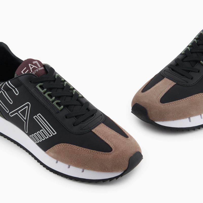 Pantofi sport EA7 BLACK&WHITE VINTAGE - poza 2