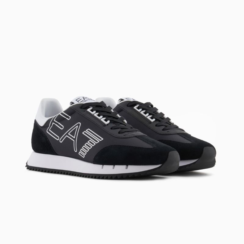 Pantofi sport EA7 BLACK&WHITE VINTAGE - poza 2