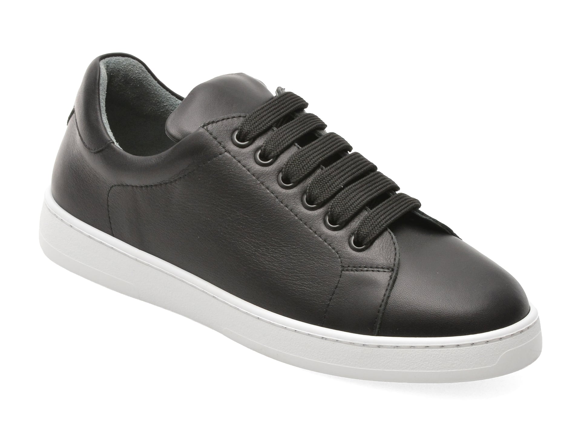 Pantofi sport EPICA negri, 1001338, din piele naturala