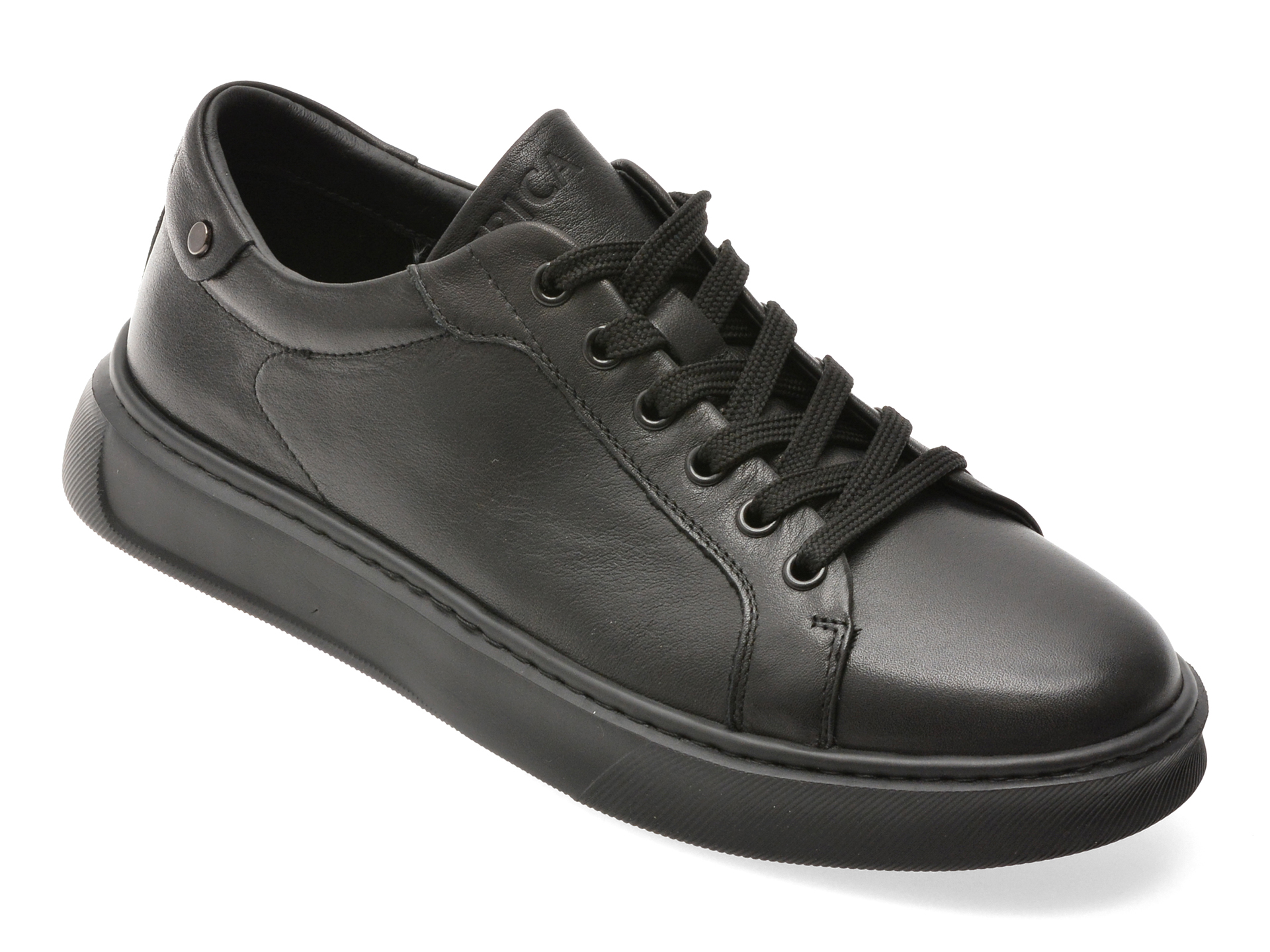 Pantofi sport EPICA negri, 59960, din piele naturala