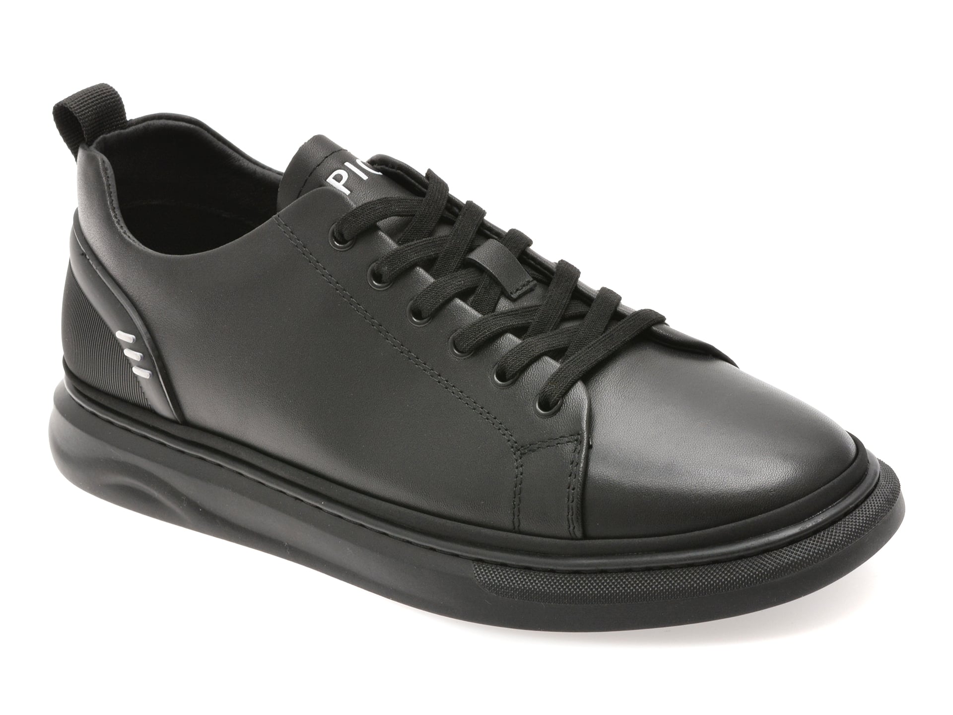 Pantofi sport EPICA negri, 8161, din piele naturala