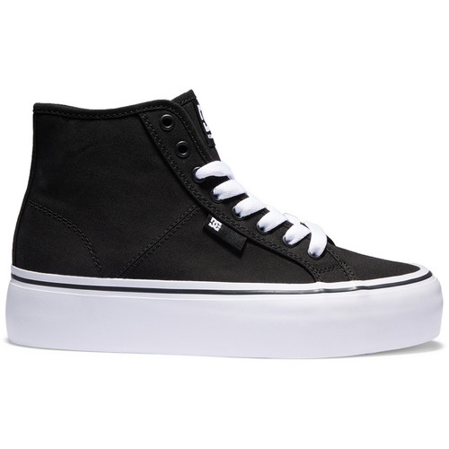 Pantofi sport femei DC Shoes Manual Hi Platform High-Top Shoes ADJS300296-BKW - poza 1