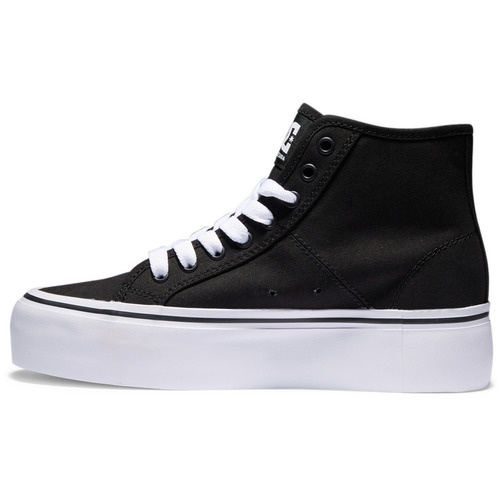 Pantofi sport femei DC Shoes Manual Hi Platform High-Top Shoes ADJS300296-BKW - poza 4