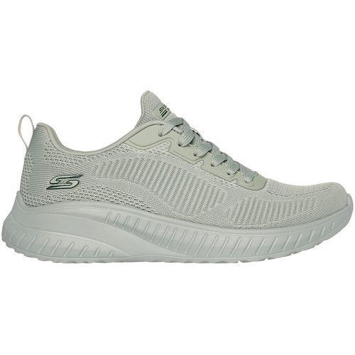 Pantofi sport femei Skechers Bobs Squad Chaos-Face Off 117209-SAGE - poza 3
