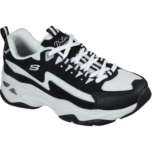 Pantofi sport femei Skechers Dlites 40-fancy Sp 149491-BKW - poza 3