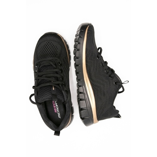 Pantofi sport femei Skechers Get Connected 12615-BKRG - poza 2