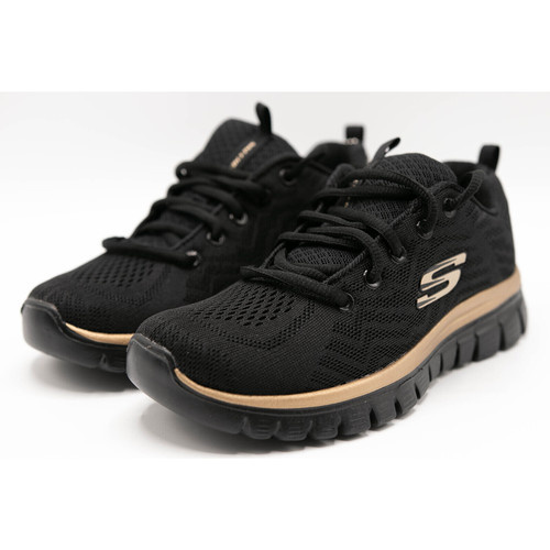 Pantofi sport femei Skechers Get Connected 12615-BKRG - poza 3