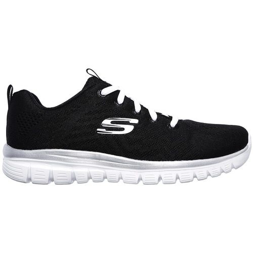 Pantofi sport femei Skechers Get Connected 12615W-BKW - poza 1