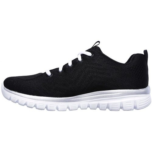 Pantofi sport femei Skechers Get Connected 12615W-BKW - poza 3