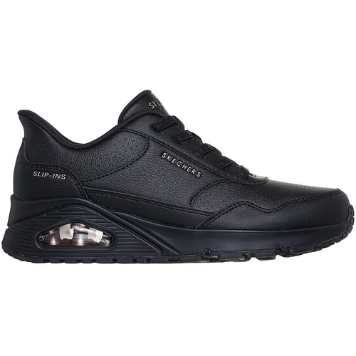 Pantofi sport femei Skechers Uno - Banksia Luxe 177118-BBK - poza 3