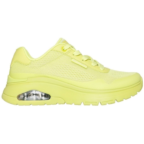Pantofi sport femei Skechers Uno Flex - Spring On 177794-LIME - poza 3