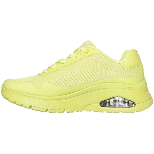 Pantofi sport femei Skechers Uno Flex - Spring On 177794-LIME - poza 4