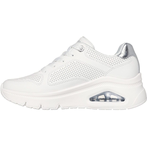 Pantofi sport femei Skechers Uno Icon - Idolized Air 177767-WHT - poza 5