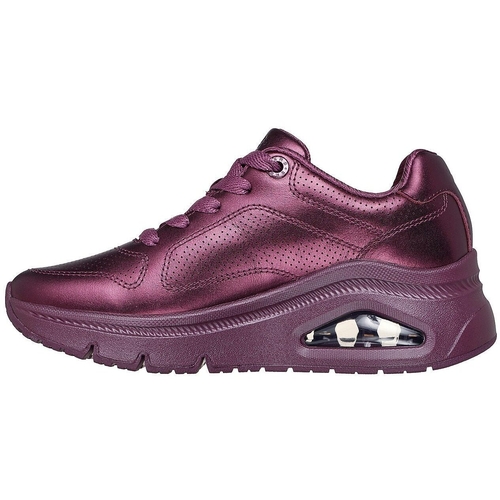 Pantofi sport femei Skechers Uno Icon - Lustrous Air 177768-WINE - poza 2