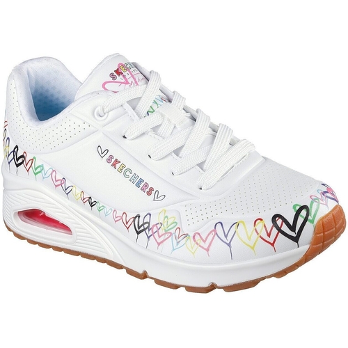 Pantofi sport femei Skechers Uno - Love All Aroun 177917-WMLT - poza 1