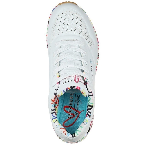 Pantofi sport femei Skechers Uno - Loving Love 155506-WHT - poza 2