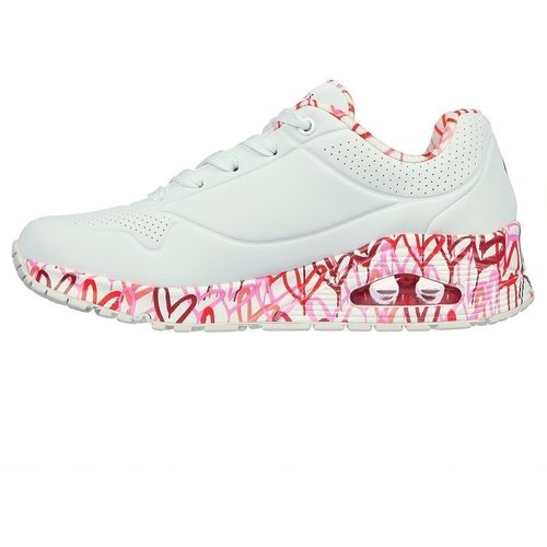 Pantofi sport femei Skechers Uno - Loving Love 155506-WRPK - poza 4