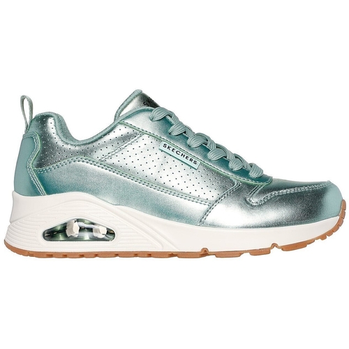 Pantofi sport femei Skechers Uno - Metallixs 177109-SAGE - poza 3