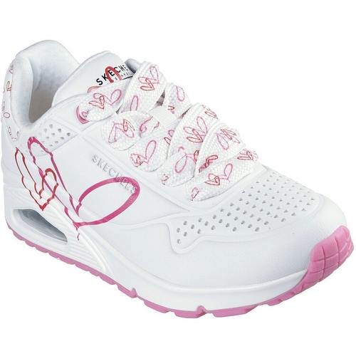 Pantofi sport femei Skechers Uno - Twin Hearts 177924-WRPK - poza 1