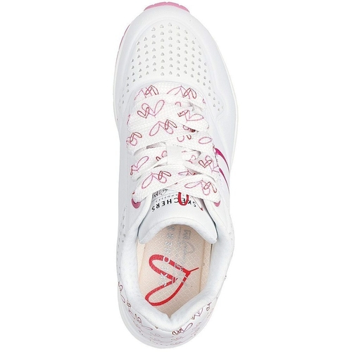 Pantofi sport femei Skechers Uno - Twin Hearts 177924-WRPK - poza 2