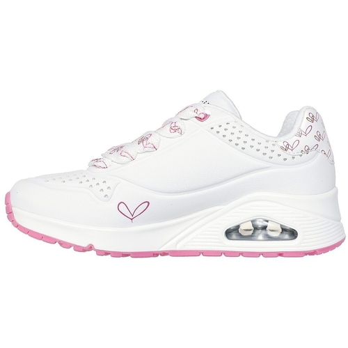 Pantofi sport femei Skechers Uno - Twin Hearts 177924-WRPK - poza 4