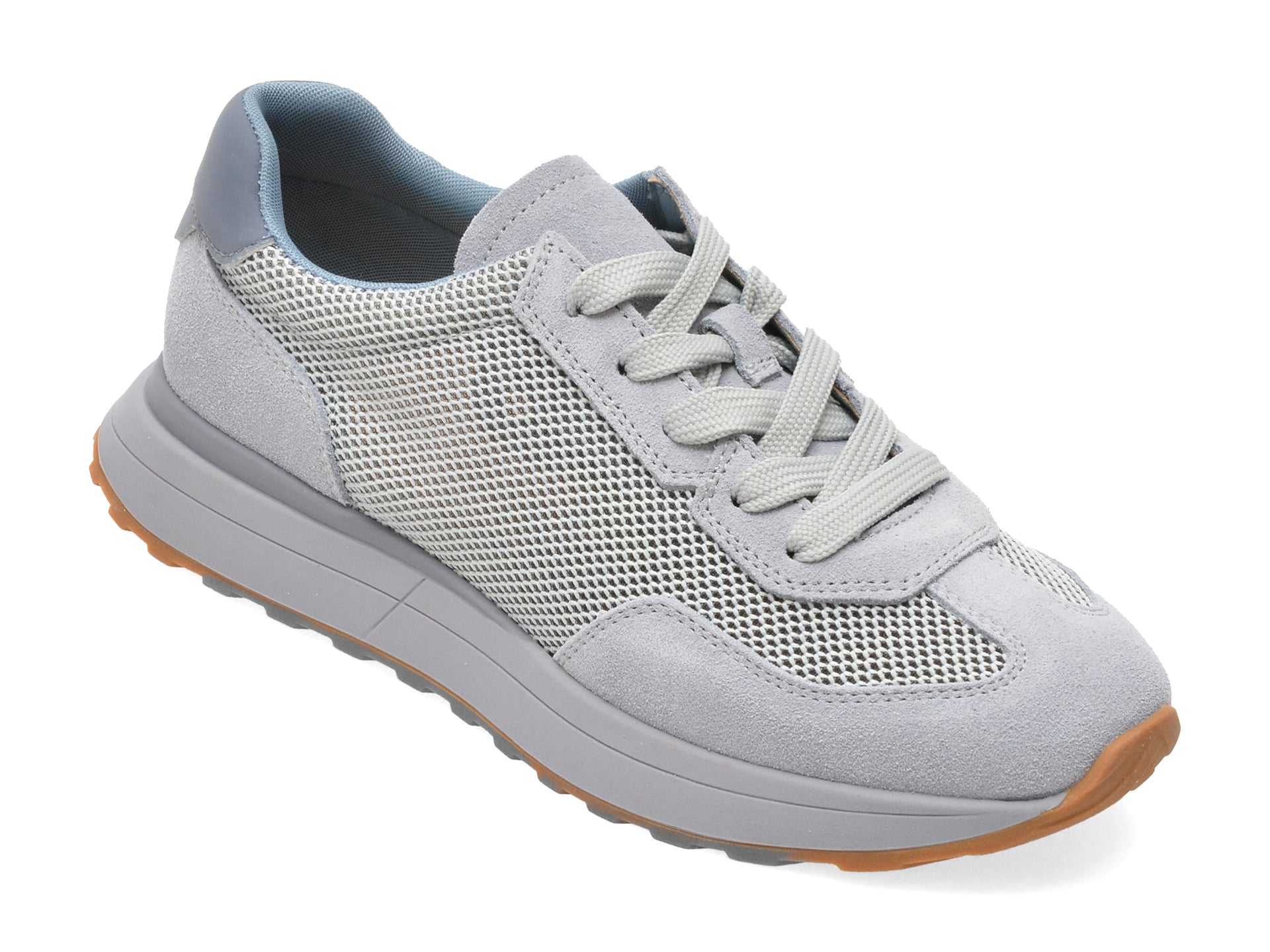 Pantofi sport FLAVIA PASSINI albastri, 6182, din material textil si piele naturala