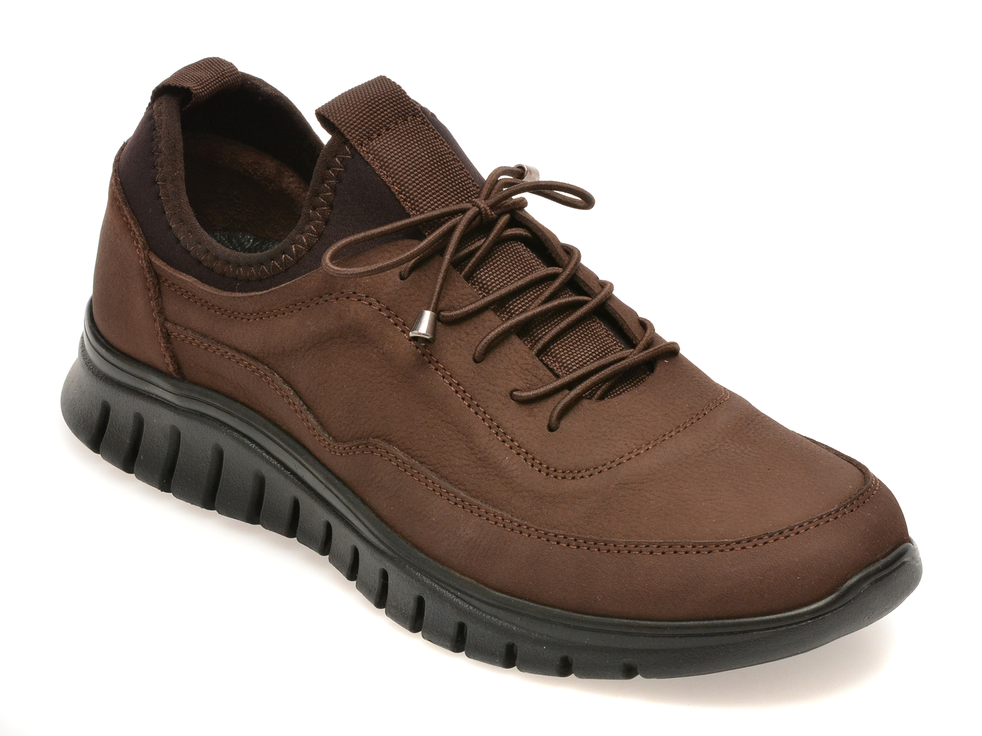 Pantofi sport FLAVIA PASSINI maro, EV2843, din piele naturala