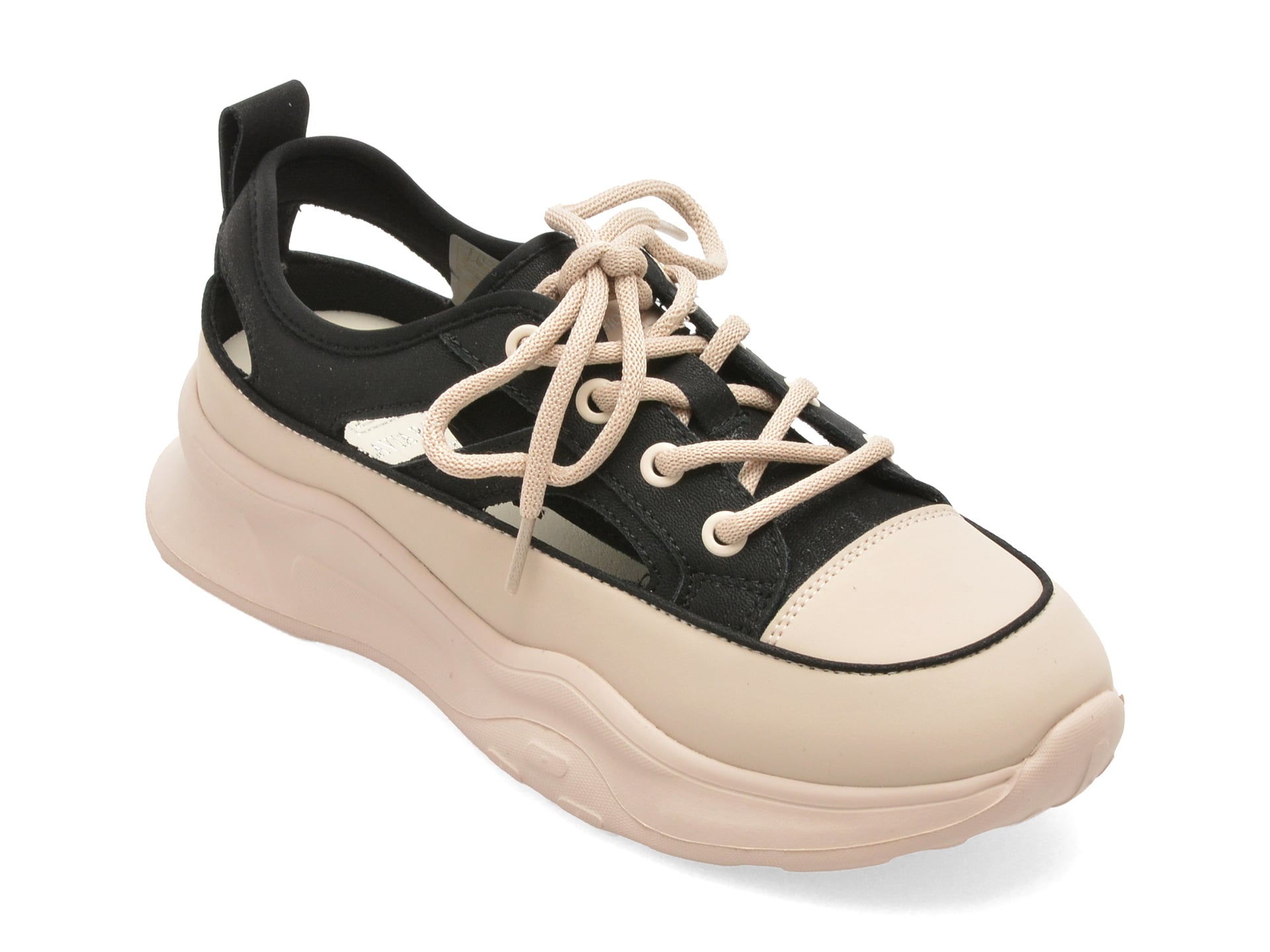 Pantofi sport FLAVIA PASSINI negri, 70302, din piele ecologica