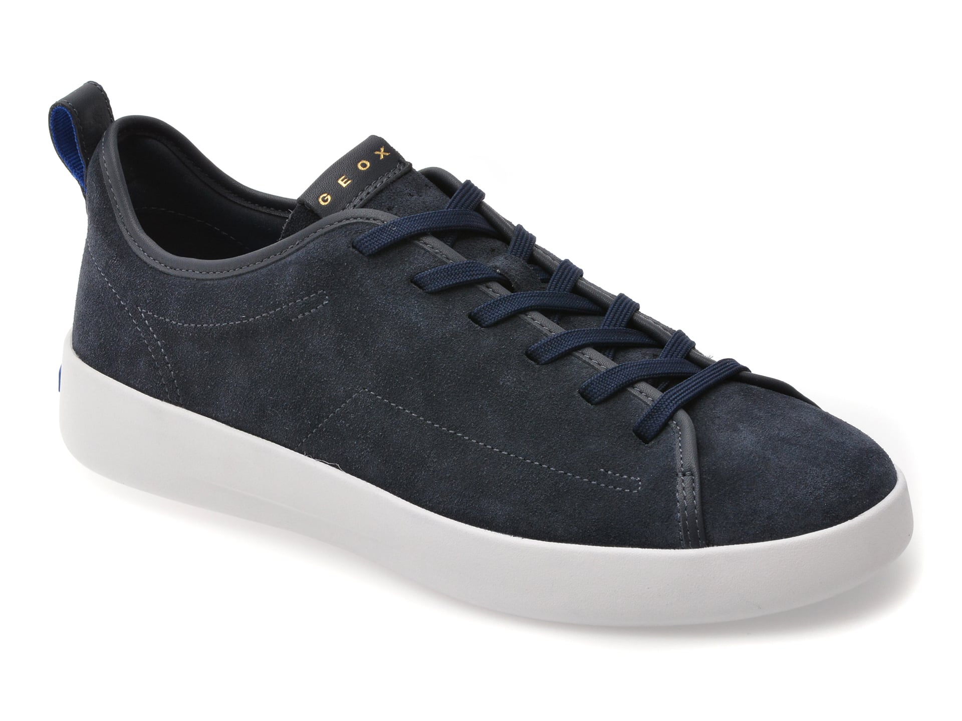 Pantofi sport GEOX bleumarin, U655KA, din piele intoarsa