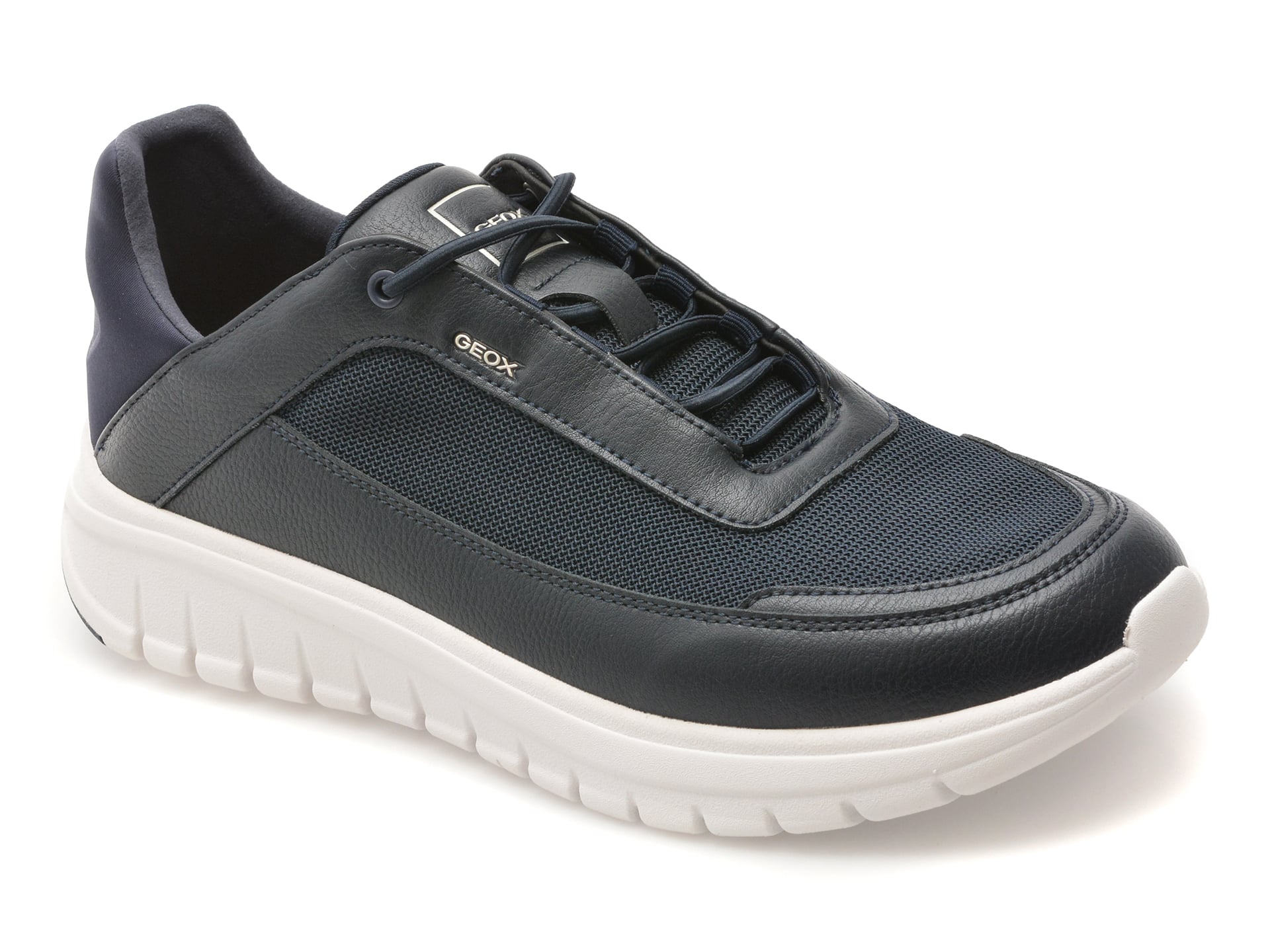 Pantofi sport GEOX bleumarin, U65N4D, din material textil