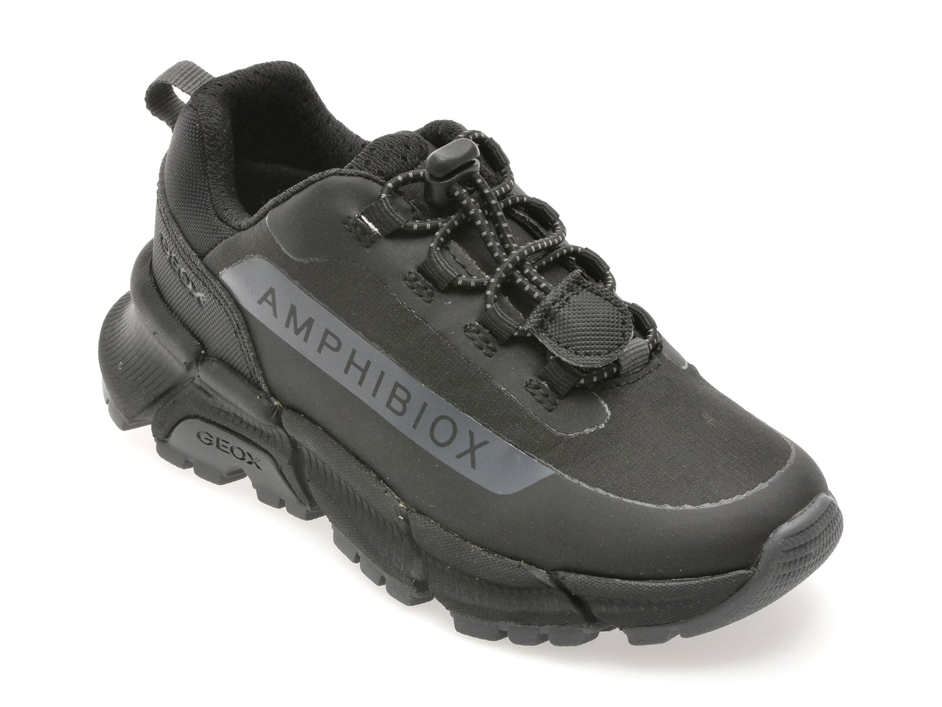 Pantofi sport GEOX negri, J46LCC, din material textil
